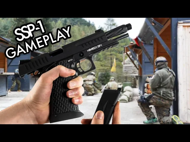 novritsch ssp1 - airsoft pistol gameplay